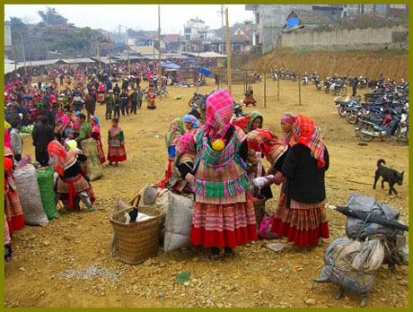 Bac Ha town