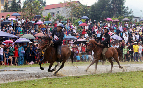 horse racing in Bac Ha